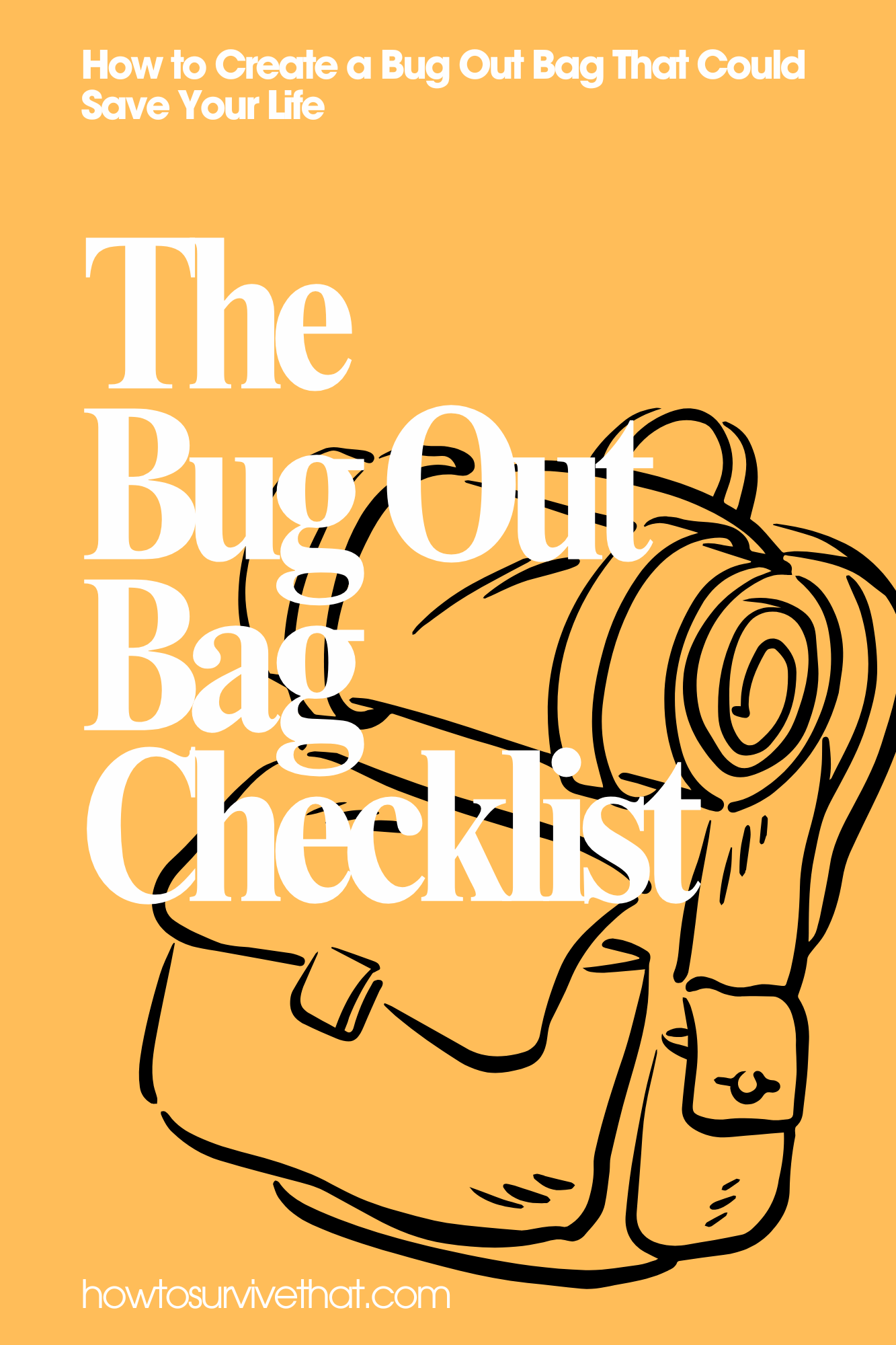 The FREE Bug Out Bag Checklist