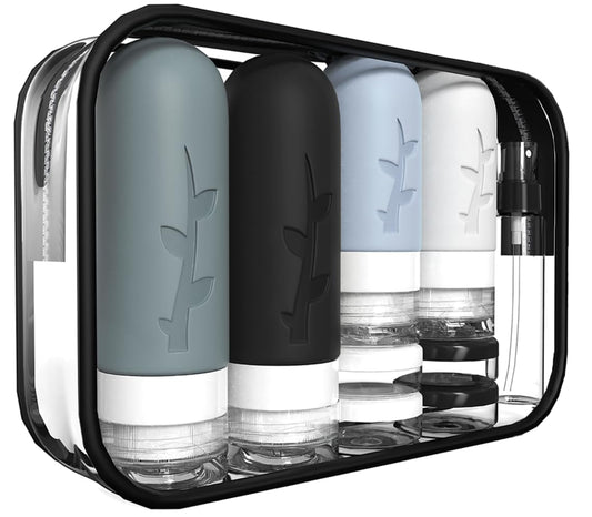18 pack travel bottles (7 colors)
