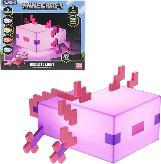 Paladone Minecraft Axolotl Lamp