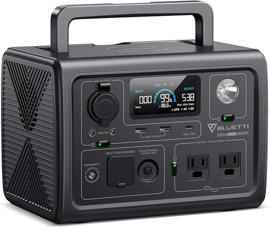 Solar Battery Backup 600W