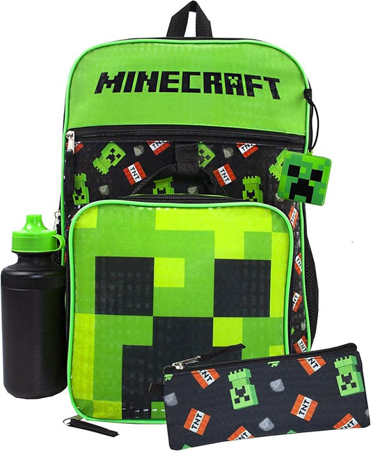 Minecraft Creeper Backpack